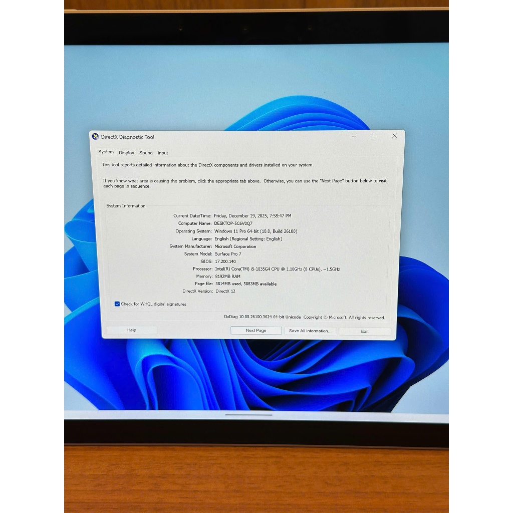 Microsoft Surface Pro 7 i5 Gen 10 | Ram 8GB | SSD 256GB | Màn 12.3” Cảm Ứng | Máy 2 Trong 1 | 93–97% Đẹp Cao Cấp | Nhẹ | | BigBuy360 - bigbuy360.vn