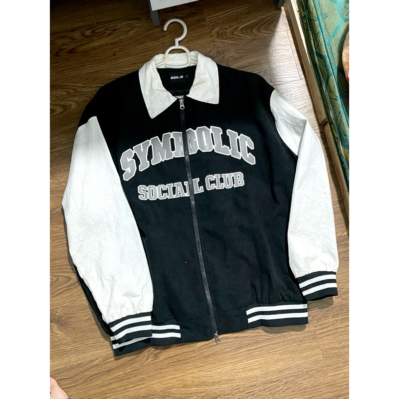 Áo khoác bomber Symbolic màu đen phong cách, cá tính( đọc mô tả)