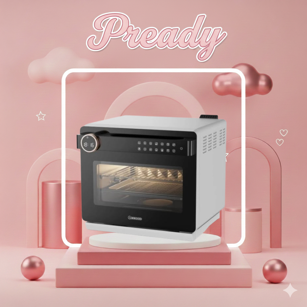 Nồi Chiên Không Dầu Kèm Hấp 2GOOD S100, Lòng nồi và phụ kiện INOX 304, Dung tích 20L