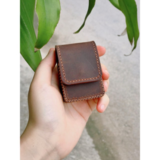 bao da thật ,đựng zippo,dunpont,... làm theo yêu cầu