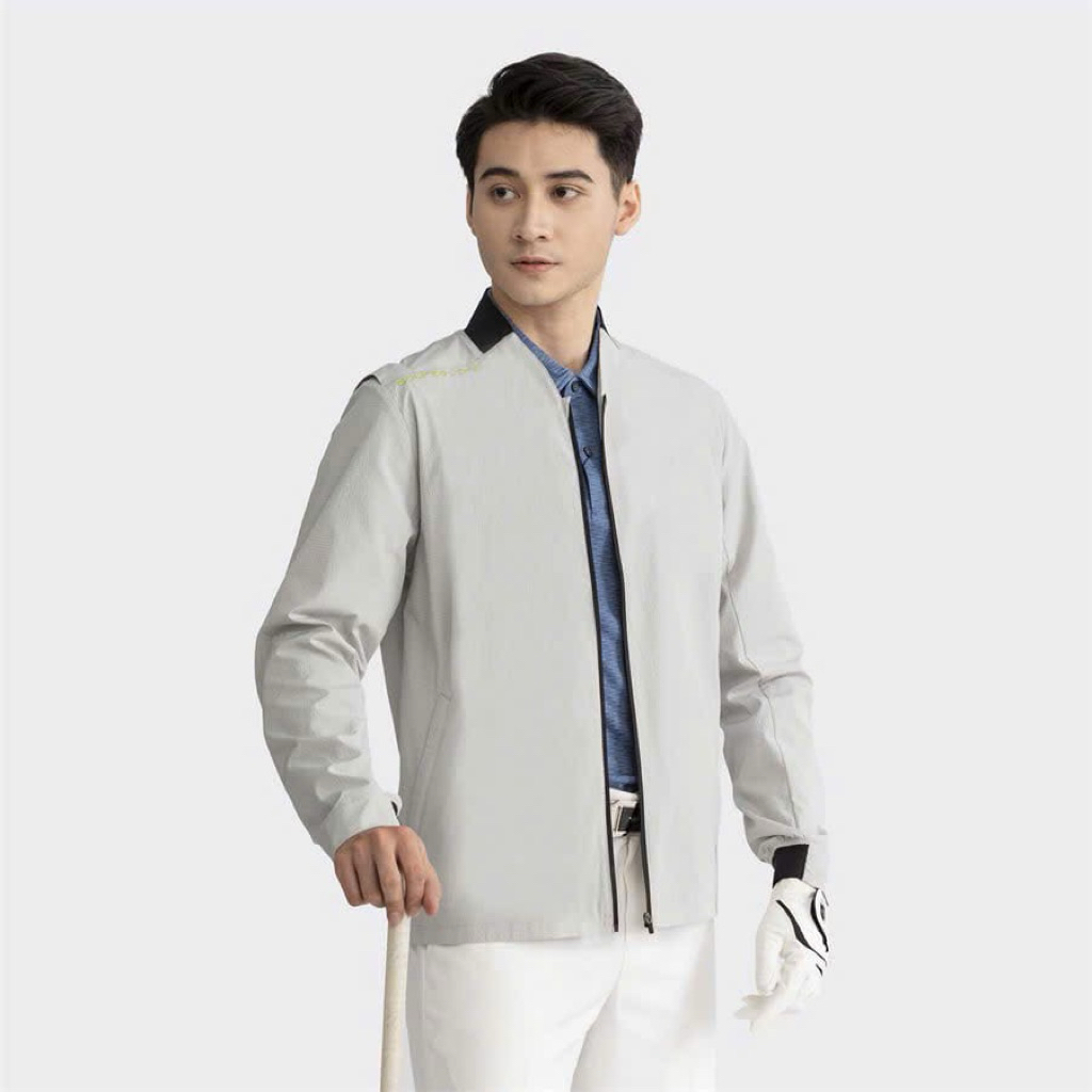 Tag 2500 - Áo khoác hai lớp Nam Aristino Golf AJKG05W2 xám