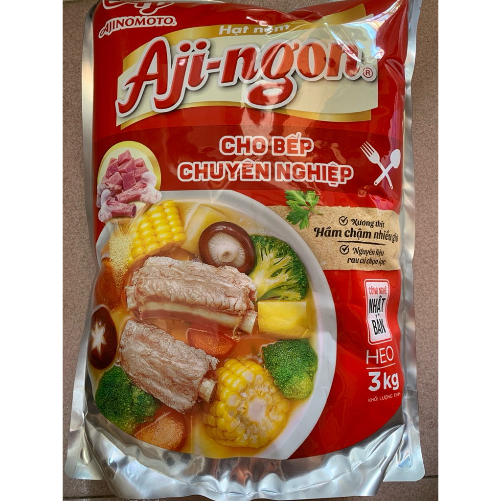 Hạt nêm Aji ngon 3kg