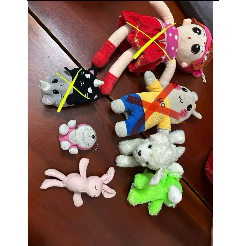 Thanh lý gấu bông used