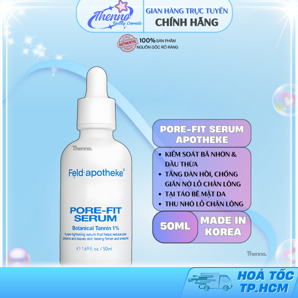Tinh Chất Chăm Sóc Lỗ Chân Lông Feld Apotheke Pore-Fit Serum 50ml