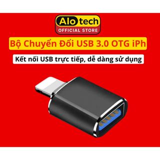 Bộ chuyển đổi USB 3.0 OTG thích hợp IOS 13 trên IPh 14 đến 6s iPad có thể đọc Ổ đĩa Flash USB