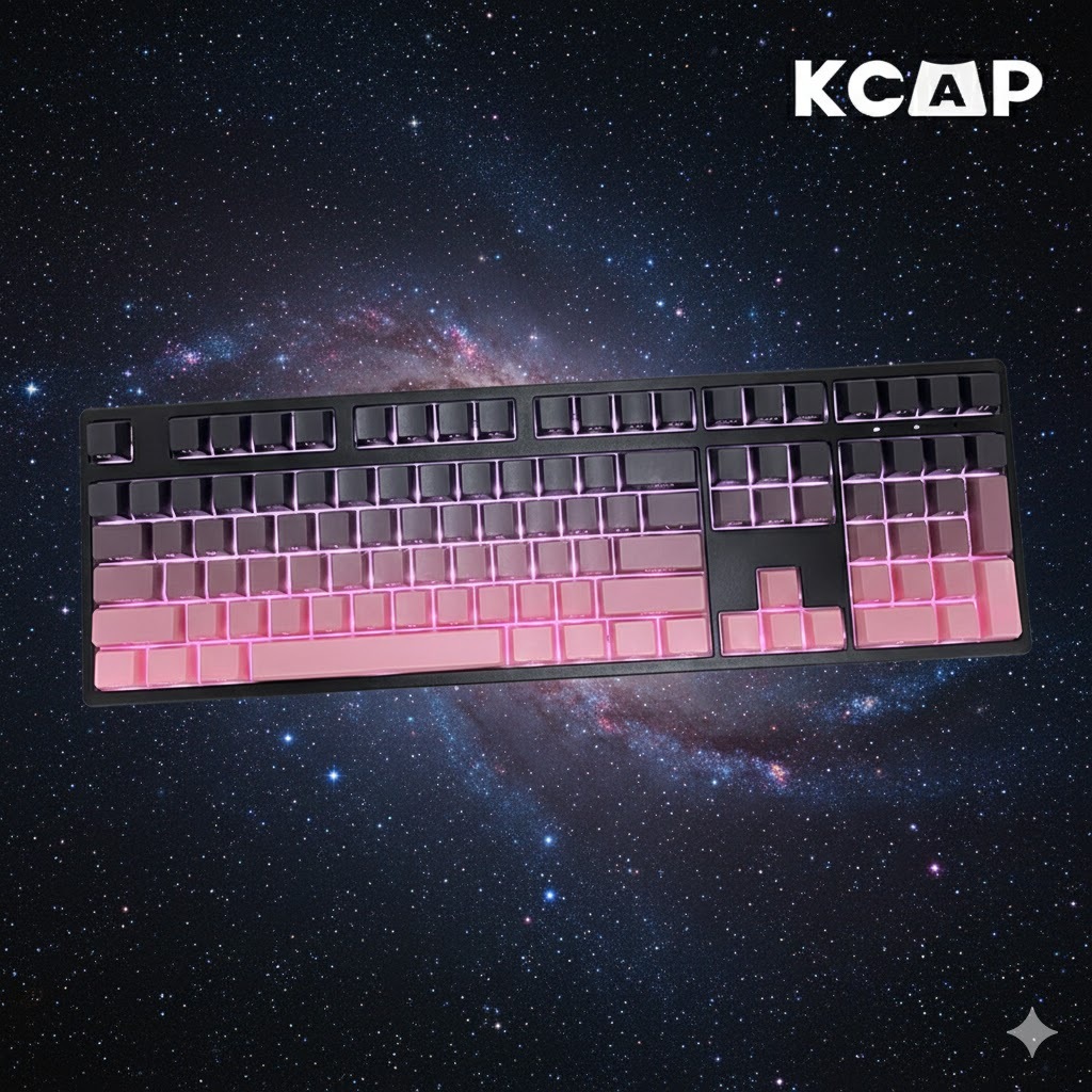 Keycap Gradient Pink-Purple | KCAP - World of Keycaps