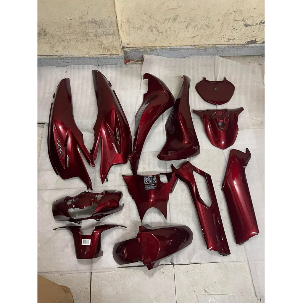 Dàn áo hãng honda xe SH 2020 đến 2024 dòng 125i 150i 160i Đỏ bóng và có lẻ từng món.