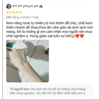 Gomez Kem Body Dưỡng Ẩm & Làm Mềm Da. - Nâng Tone Cho Mọi Loại Da Với Chiết Xuất Tự Nhiên Giàu Dưỡng Chất
