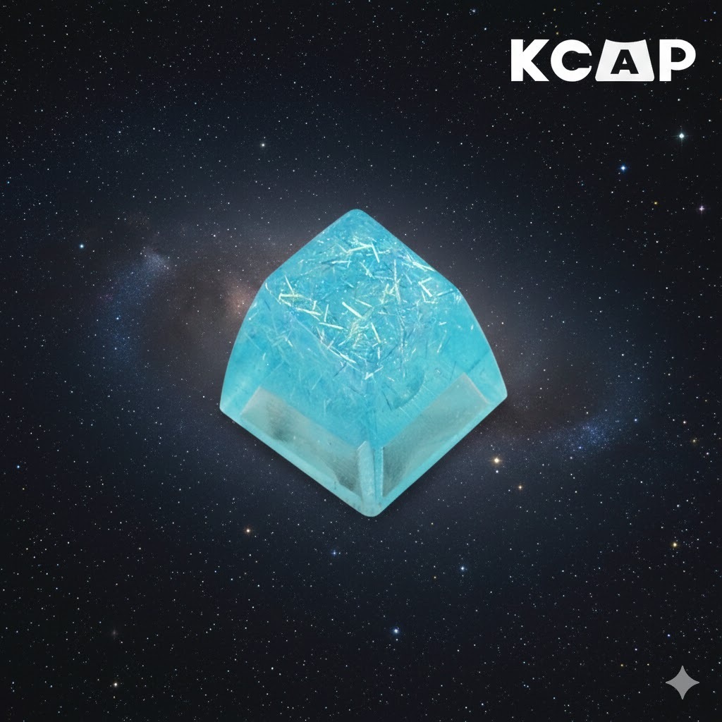 Glitter Resin Aurora Keycaps | KCAP - World of Keycaps