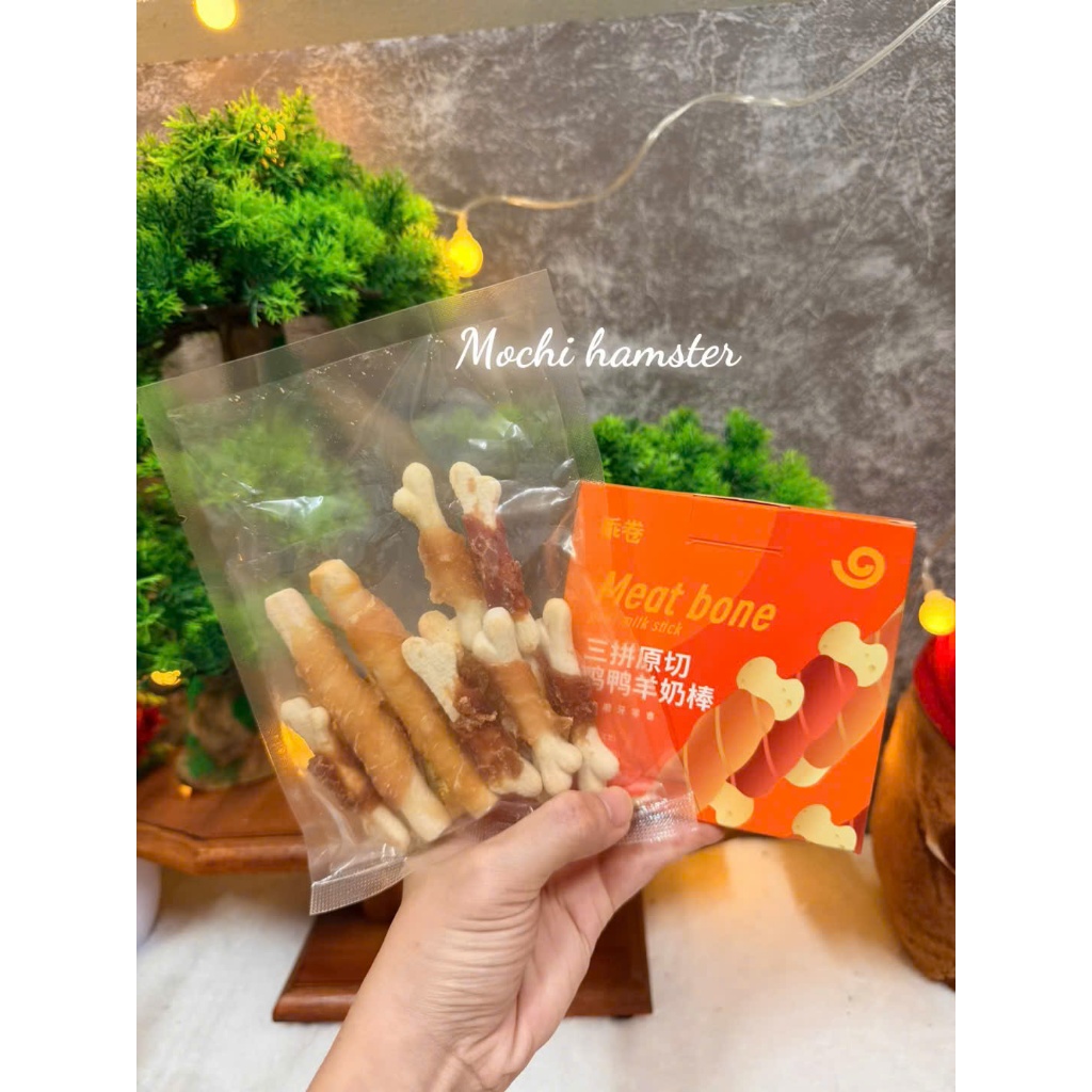 [Que xương Gjgjo] Snack que thịt xương GJGJO cho hamster