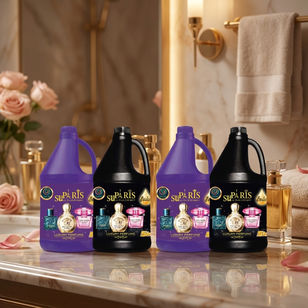 [Combo 4 Can] Nước Giặt PARIS Hương Nước Hoa Pháp (3,6L / Can)