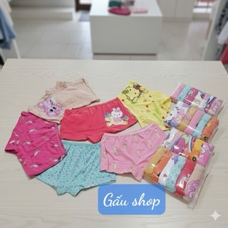 [Combo 6 Quần] hàng VNXK- Quần chíp đùi siêu xinh Thun Cotton 4 chiều Xuất xịn mềm mát cho bé 7-45kg( ảnh thật)