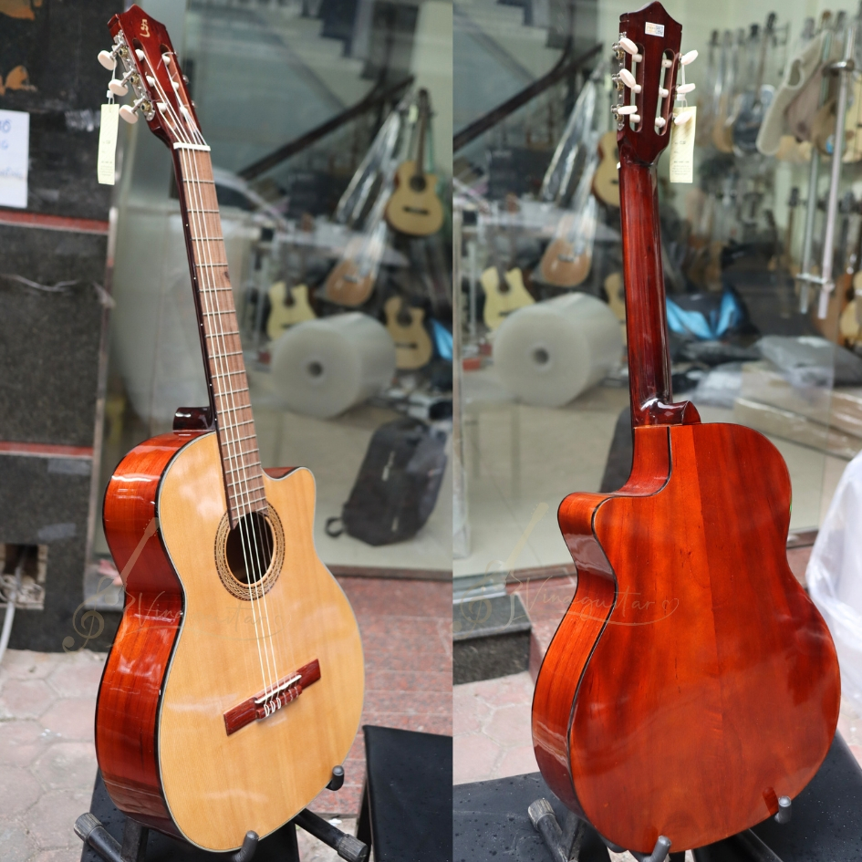Đàn Guitar Classic Ba Đờn C120J ( có ty chỉnh ) Tặng 12 Phụ Kiện