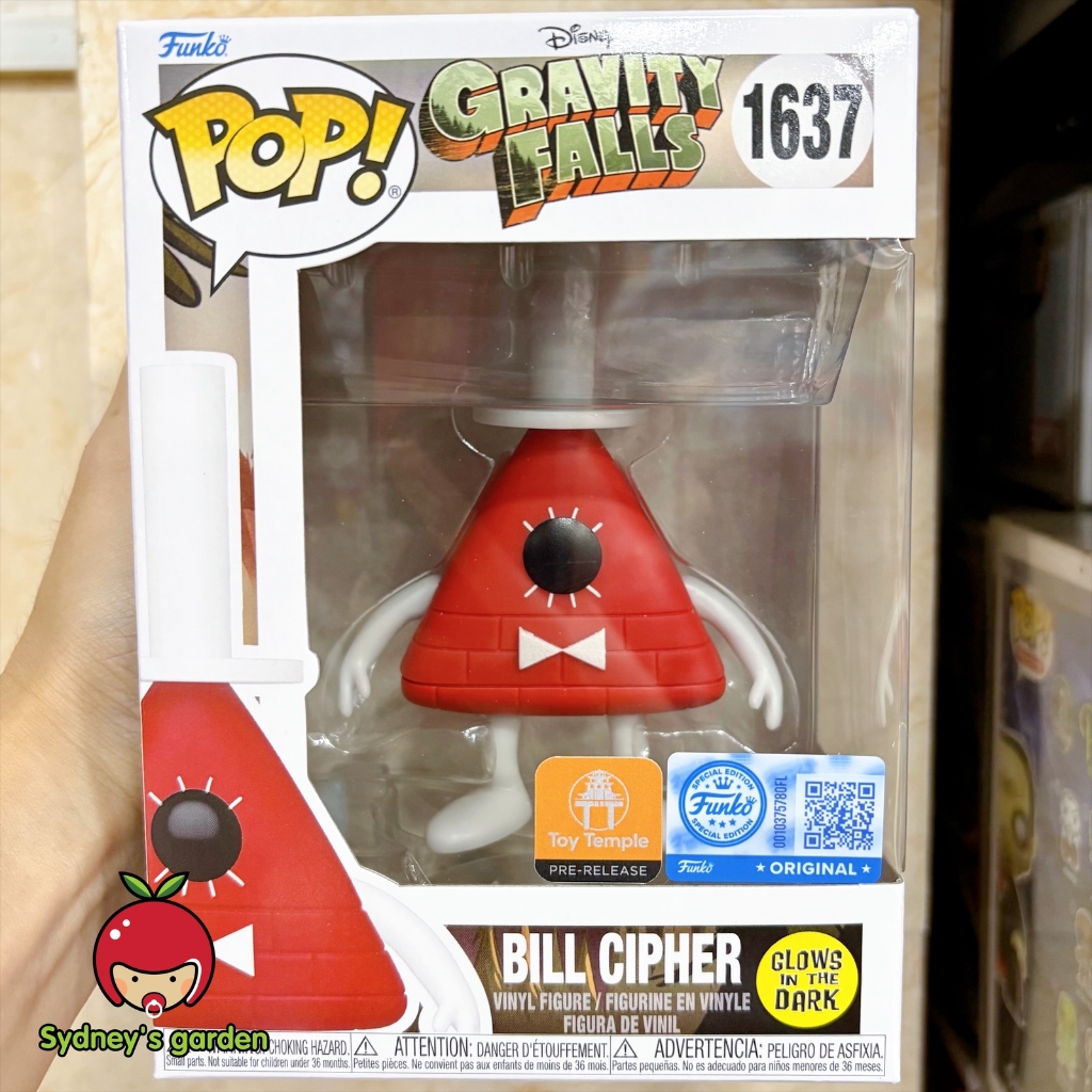 Mô hình Funko Pop ANIMATION - BILL CIPHER (GITD) (TOY TEMPLE)
