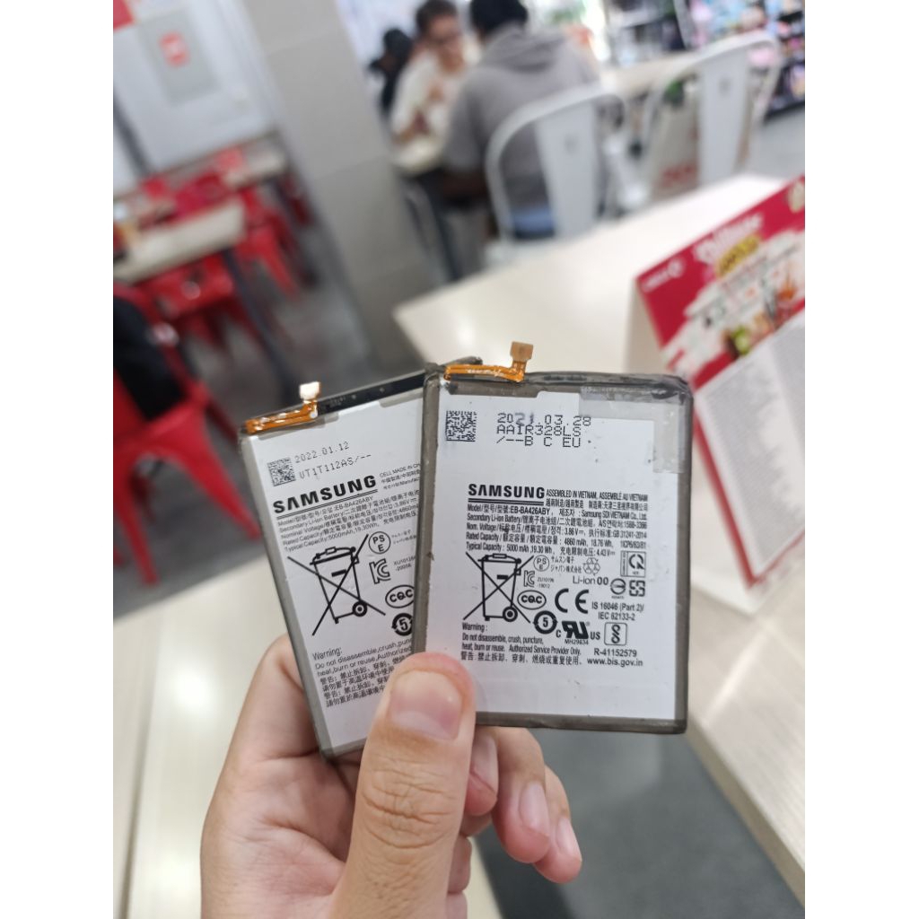 Pin cũ bóc máy Samsung A72 / A426 / A32-5G / A42-5G / A725 / A726 / M22 / M23 / M32 - EB-BA426ABY / 