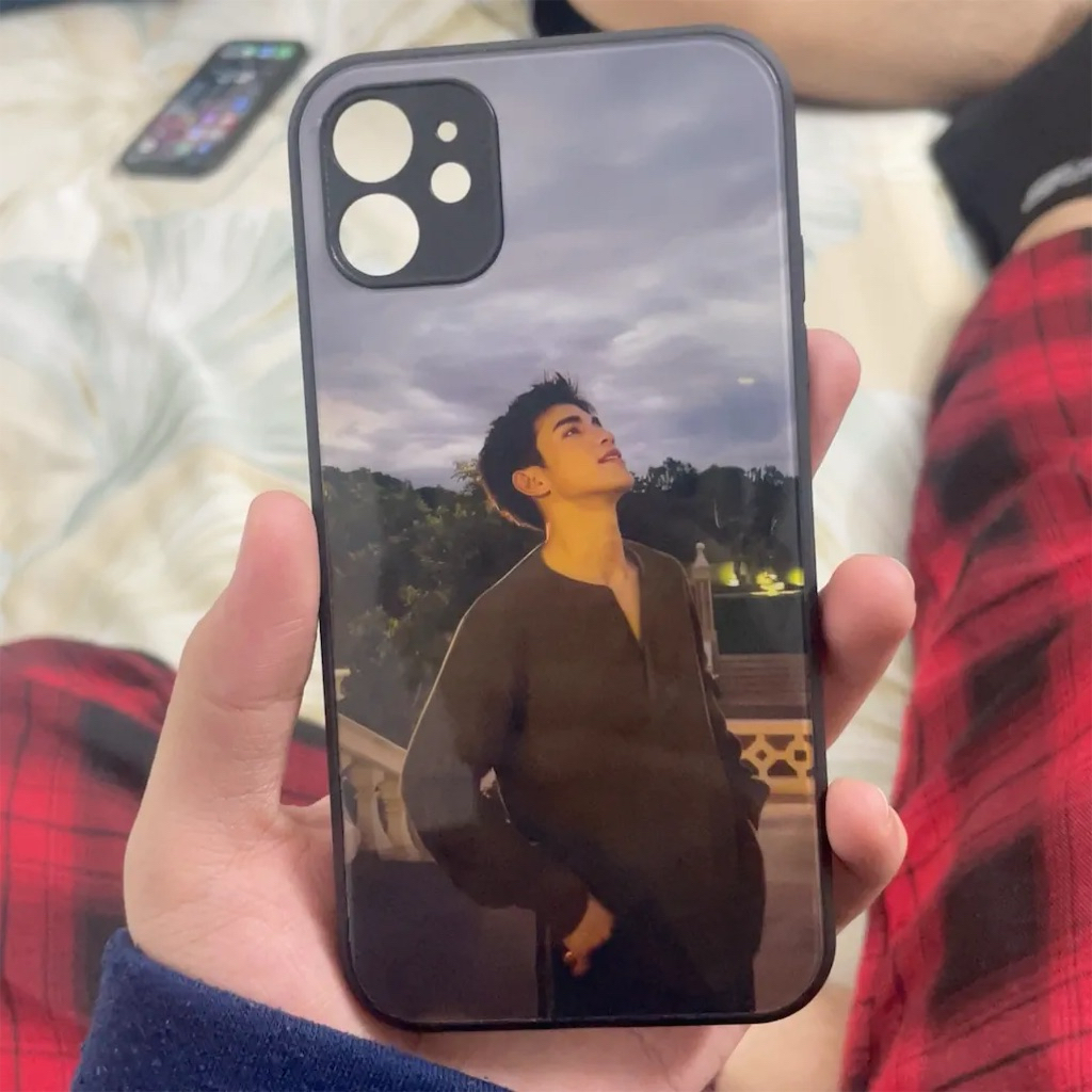 Ốp lưng kính IP11 thường hình Fourth Nattwat