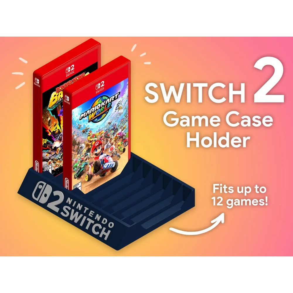 Kệ/ Khay để băng game nintendo switch mẫu mới để được 12 game