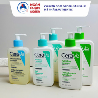  Sữa Rửa Mặt CeraVe SA Smoothing Hydrating Foaming Cleanser - Cho Da Dầu Mụn Khô Nhạy Cảm 