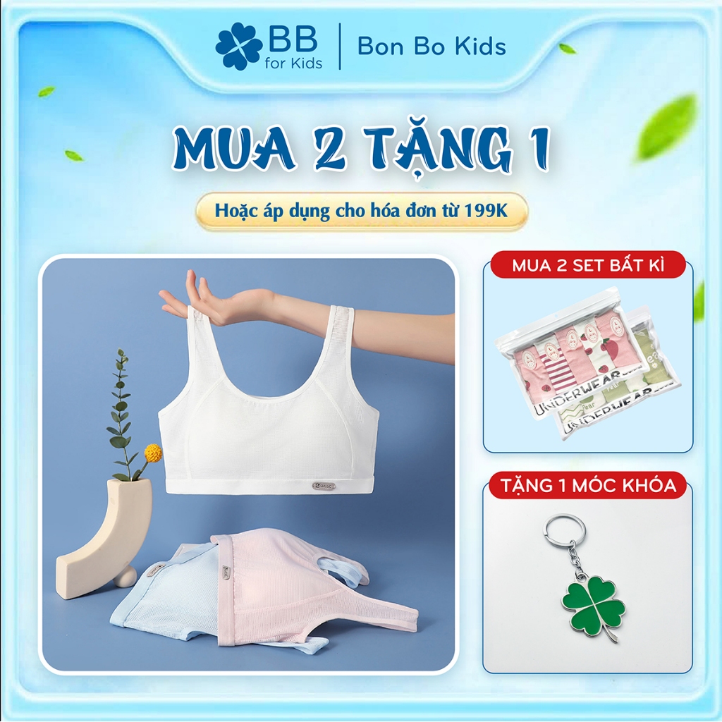 (AL06) Áo Lót Lưới Mút Liền Thể Thao, Áo lá học sinh cấp 2, áo lót học sinh cấp 2