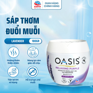 Sáp Thơm Đuổi Muỗi Oasis 6 Mùi - Khử Mùi Dịu Nhẹ, Làm Thơm Không Gian, Nhiều Hương Thơm (180g)