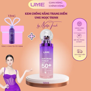  Kem Chống Nắng Nâng Tông UME Ngọc Trinh Kem Chống nắng cho mặt SPF 50+ bảo vệ da chống lão hóa +QUÀ 