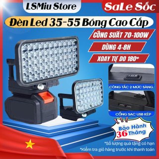  Đèn Pin Đèn LED 35 bóng siêu sáng dùng pin rời chân cắm phổ thông gắn ngoài trời tiện lợi 