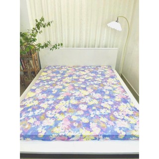 Ga giường drap thun Hàn Quốc 3D cao cấp (bộ 4 món gồm 1 ga, 2 vỏ gối nằm, 1 vỏ gối ôm)