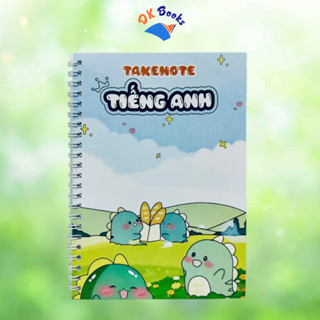  Sổ tay Takenote Tiếng Anh tổng hợp từ 2-12 - Khổ A5 