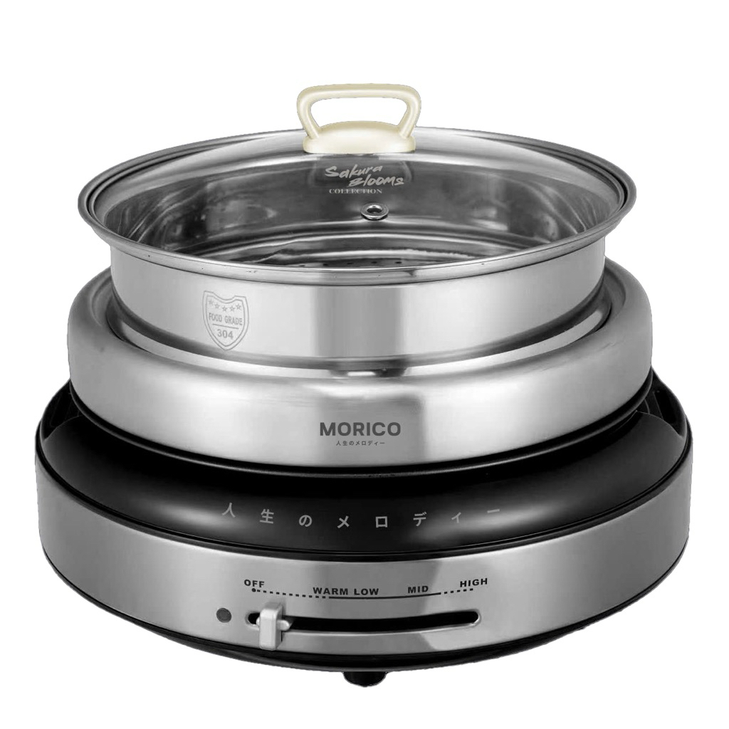 Nồi lẩu nướng hấp MORICO MH801