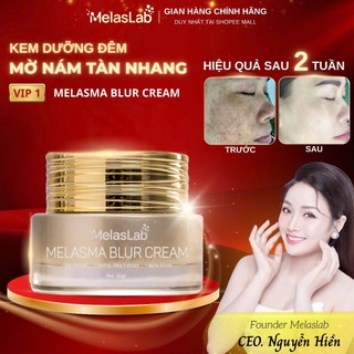   CHÍNH HÃNG VIP1  Kem dưỡng mờ nám MELASMA MELASLAB MASTER CREAM ban đêm mờ nám tàn nhang dưỡng trắng cấp ẩm căng bóng 