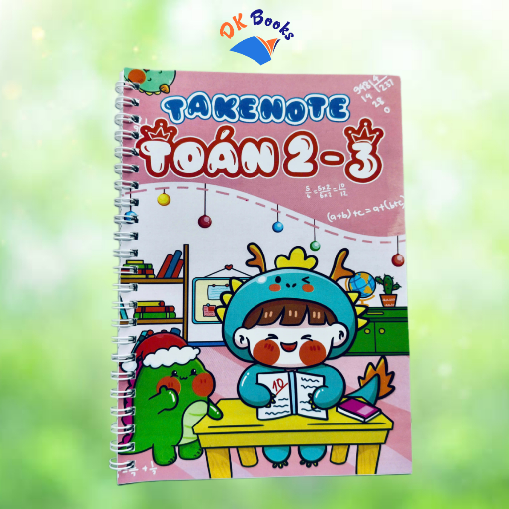 Sổ tay Takenote toán 2-3 - Khổ 𝗔𝟱