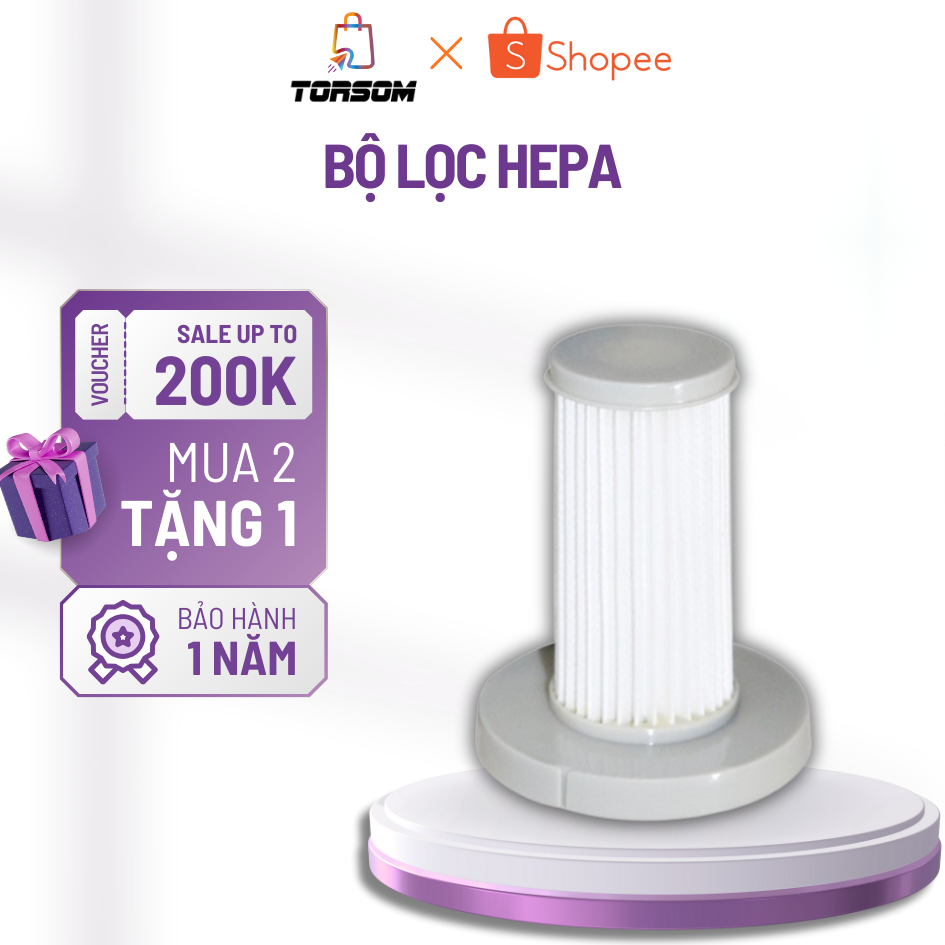 Bộ Lọc Hepa Cho Máy Hút Bụi DEERMA DX700/DX700S