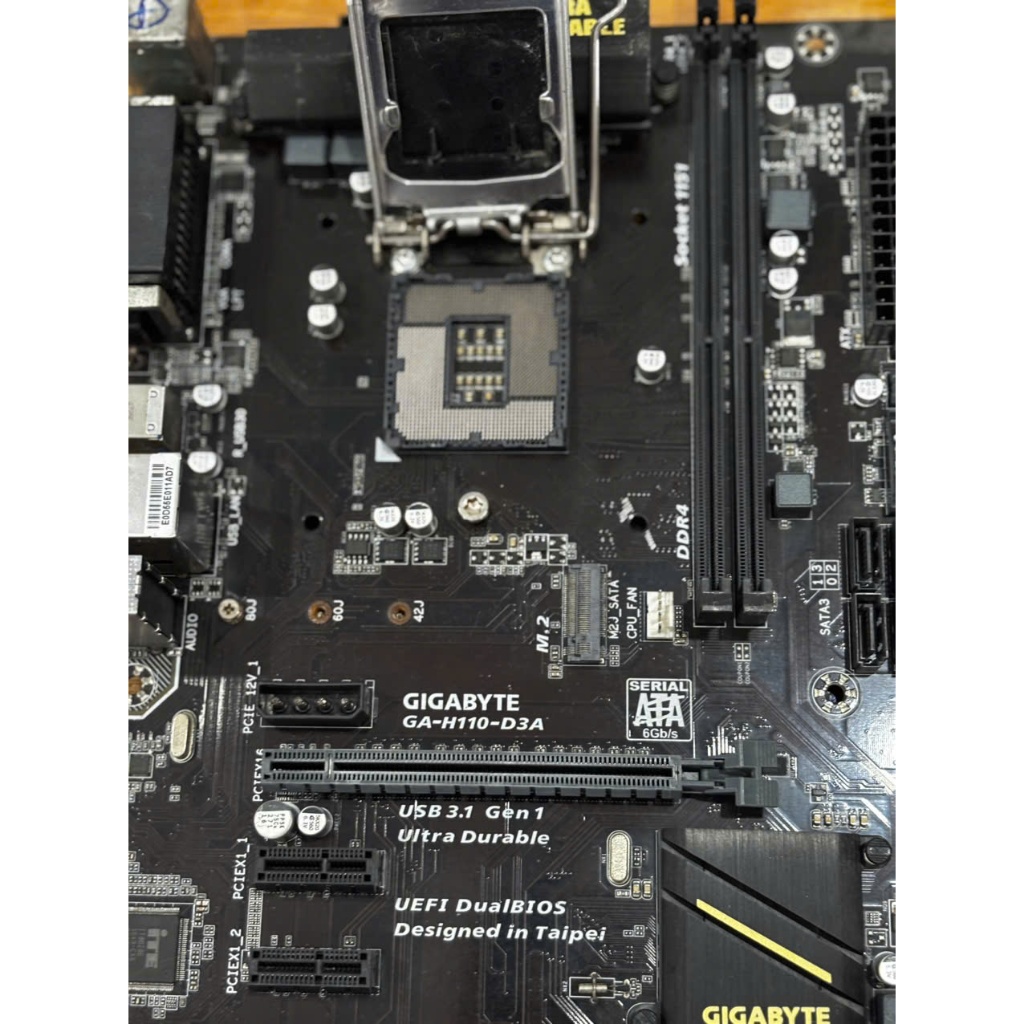 GIGABYTE H110-D3A + FE( có nvne)