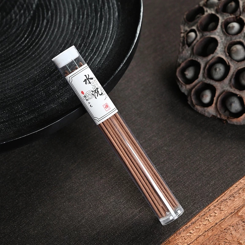 Nhang trầm hương không tăm dùng cho bàn thờ thần tài mini bàn làm việc văn phòng