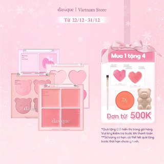   All Collections  Phấn má hồng 4 ô Dasique Blending Mood Cheek Blush 12g 