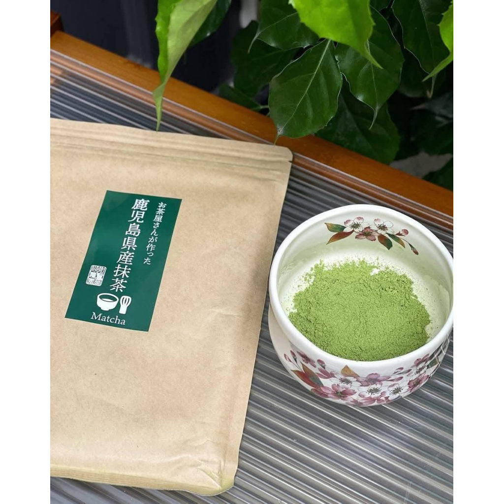 Bột Trà Xanh Matcha Kagoshima Nhật Bản túi 100g
