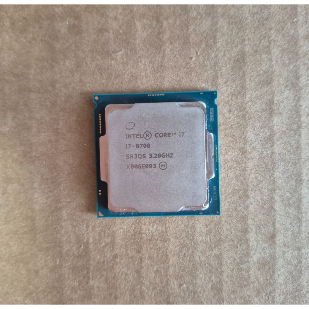 CPU I7 8700 SẠCH ĐẸP