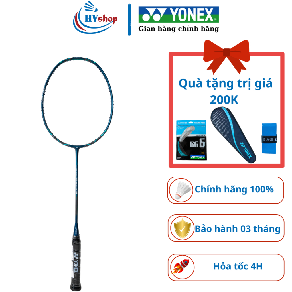 Vợt cầu lông Yonex Nanoflare 800 Tour chính hãng, tặng 03 món quà, bảo hành 03 tháng - HVShop
