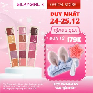 Bảng phấn mắt 5 màu Silkygirl Crunchy-Licious Shadow Bar 10g 