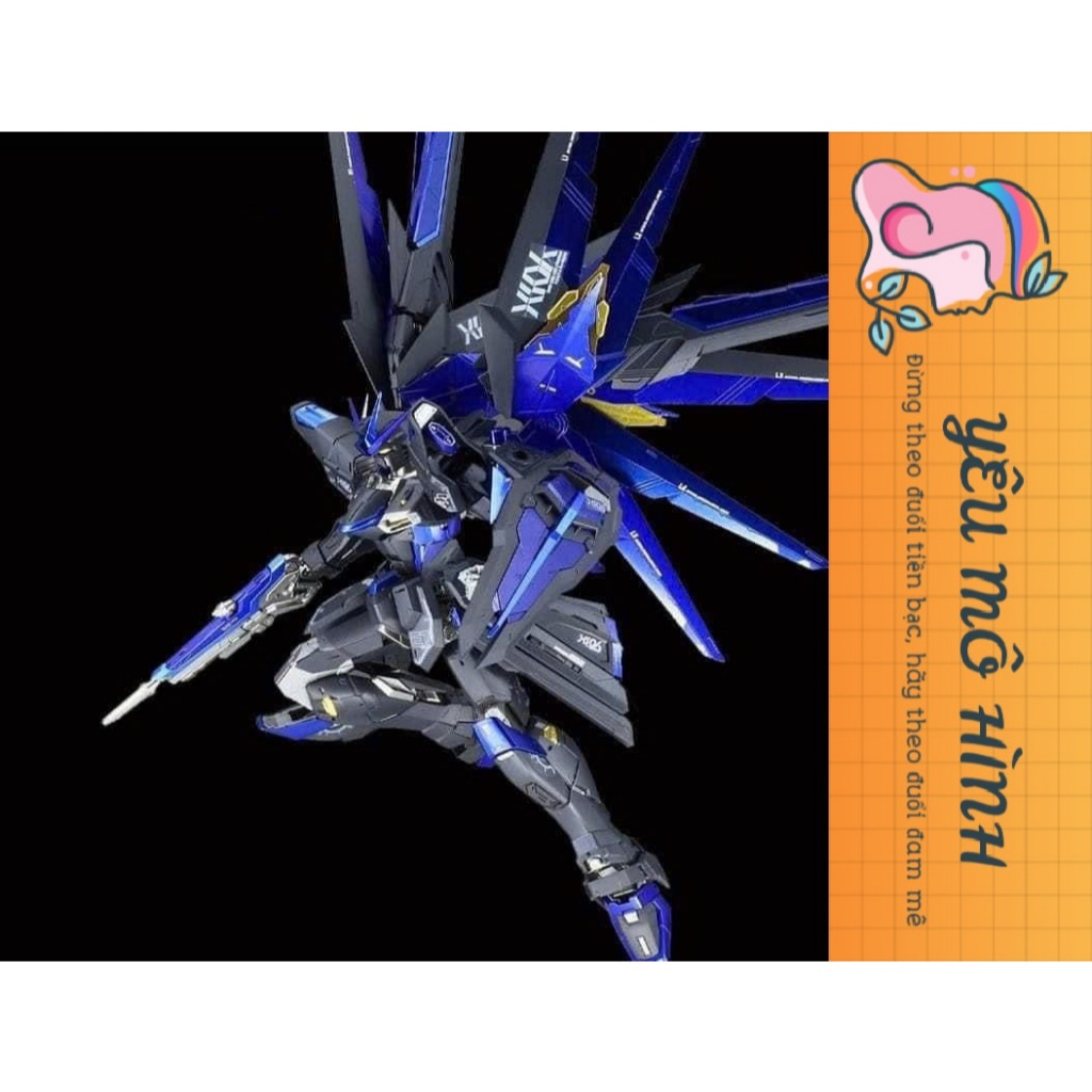 [Limited Edition] Gundam MG Freedom Ver. Black Phoenix Tặng kèm base trưng bày và Decal nước