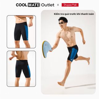   Tặng mũ bơi  Quần Bơi Nam Coolmate Dáng Dài 9 Inch Kháng Clo Chống Tia UV 