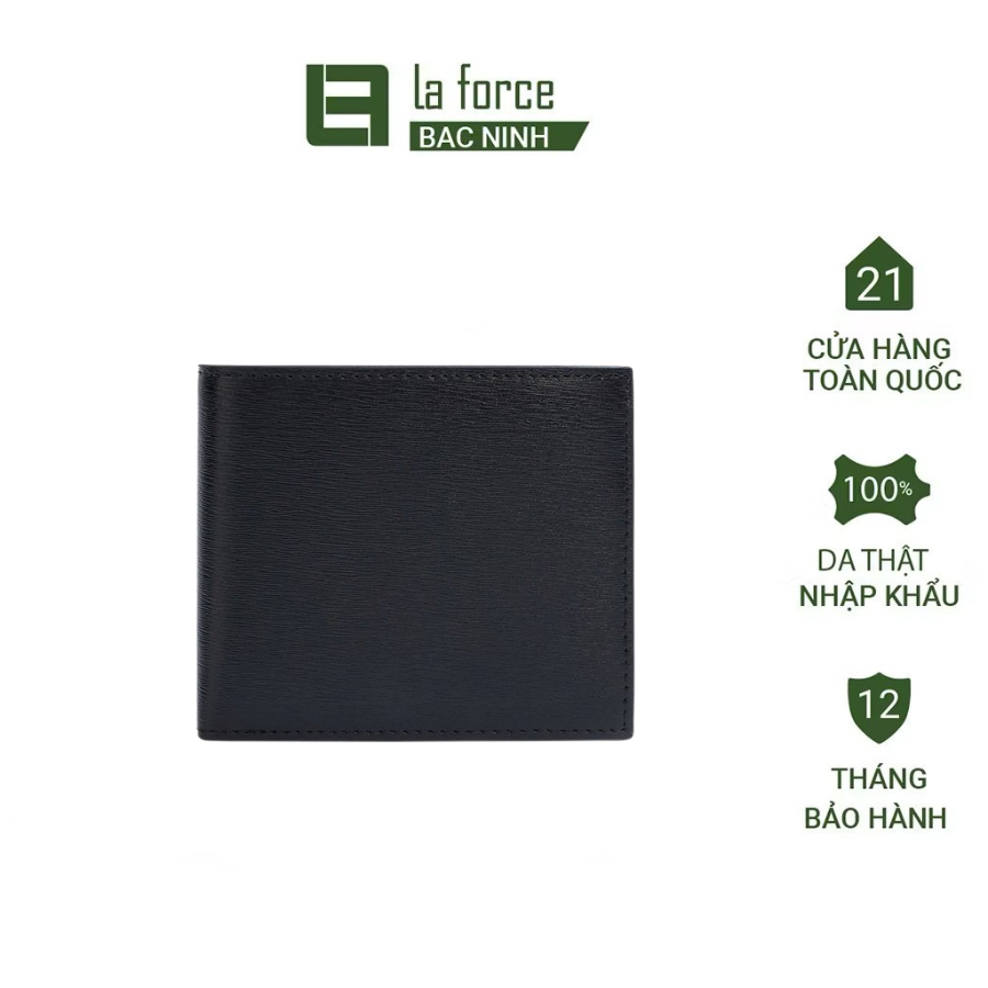Ví da nam LAFORCE VLAN-8719C-D dáng ngang da bò cao cấp CHÍNH HÃNG