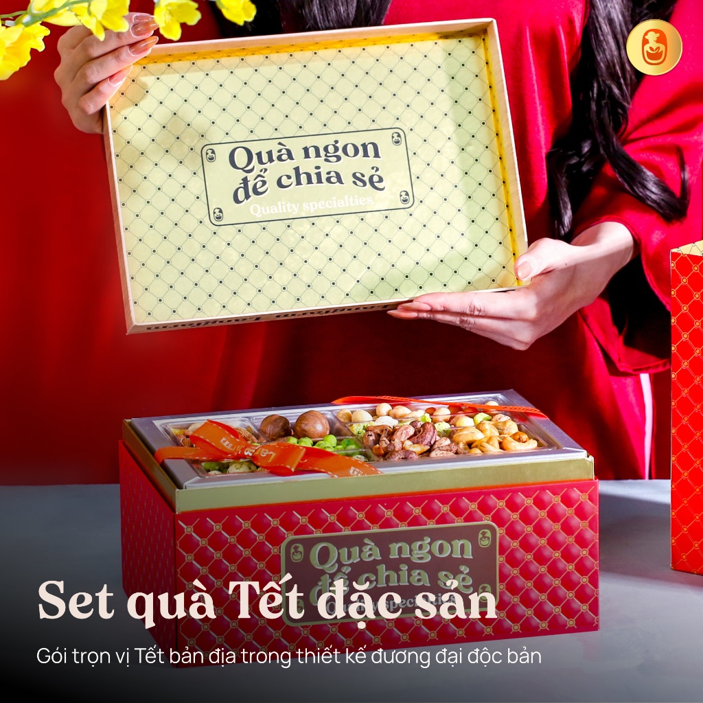 Set quà tết đặc sản Langfarm - Tinh hoa nông sản - Gói trọn vị Tết bản địa