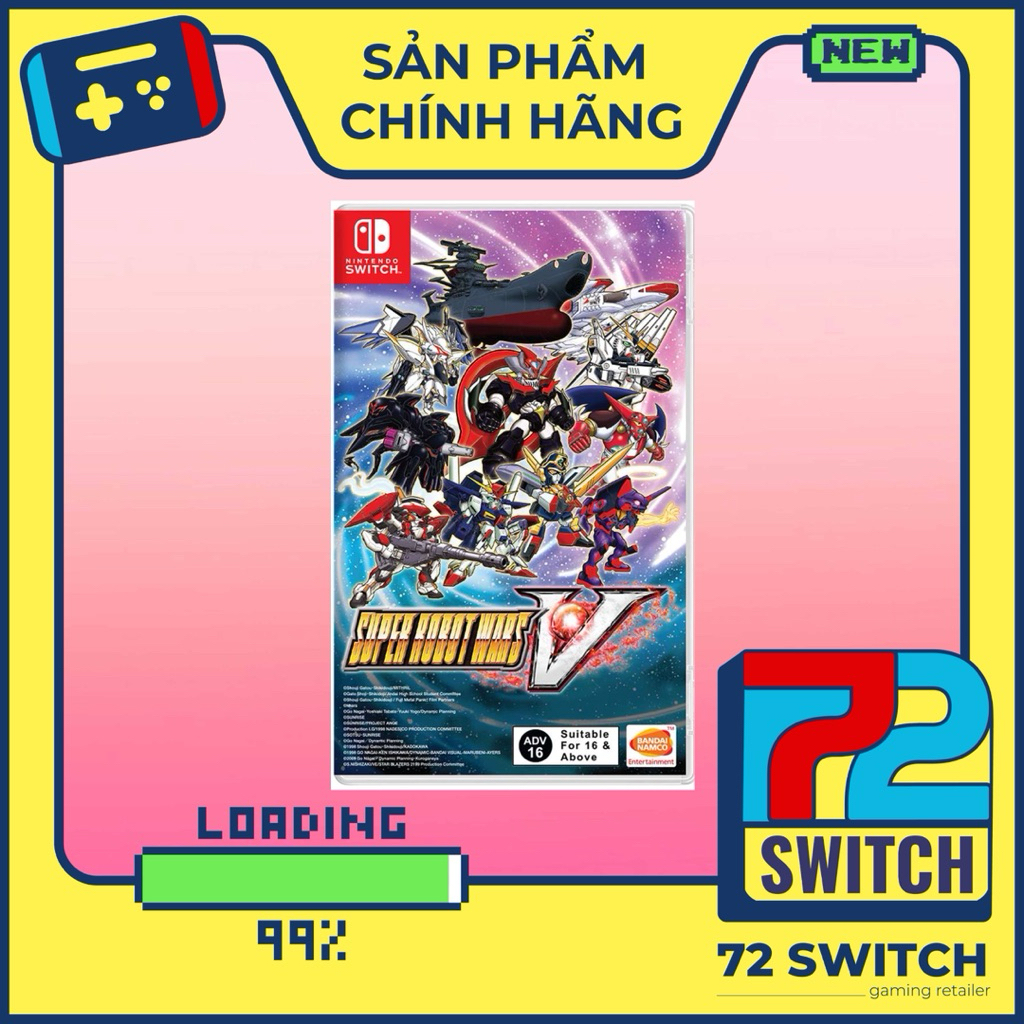 Băng Game SUPER ROBOT WARS V Nintendo Switch