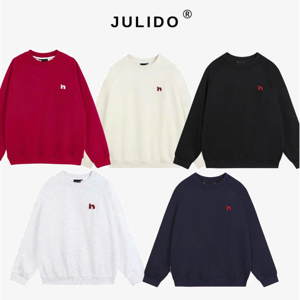 Áo Sweater Nỉ Hai Da JULIDO Dày Dặn Nam Nữ Unisex ( Mặc được 4 mùa)