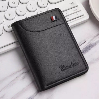 Ví mini siêu mỏng, phong cách ngắn nam, phong cách thẳng đứng trẻ trung, ví cá tính, nam Hàn Quốc