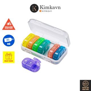   954  Hộp Đựng Thuốc Khay Chia Thuốc Nhiều Ngăn 7 Ngày 