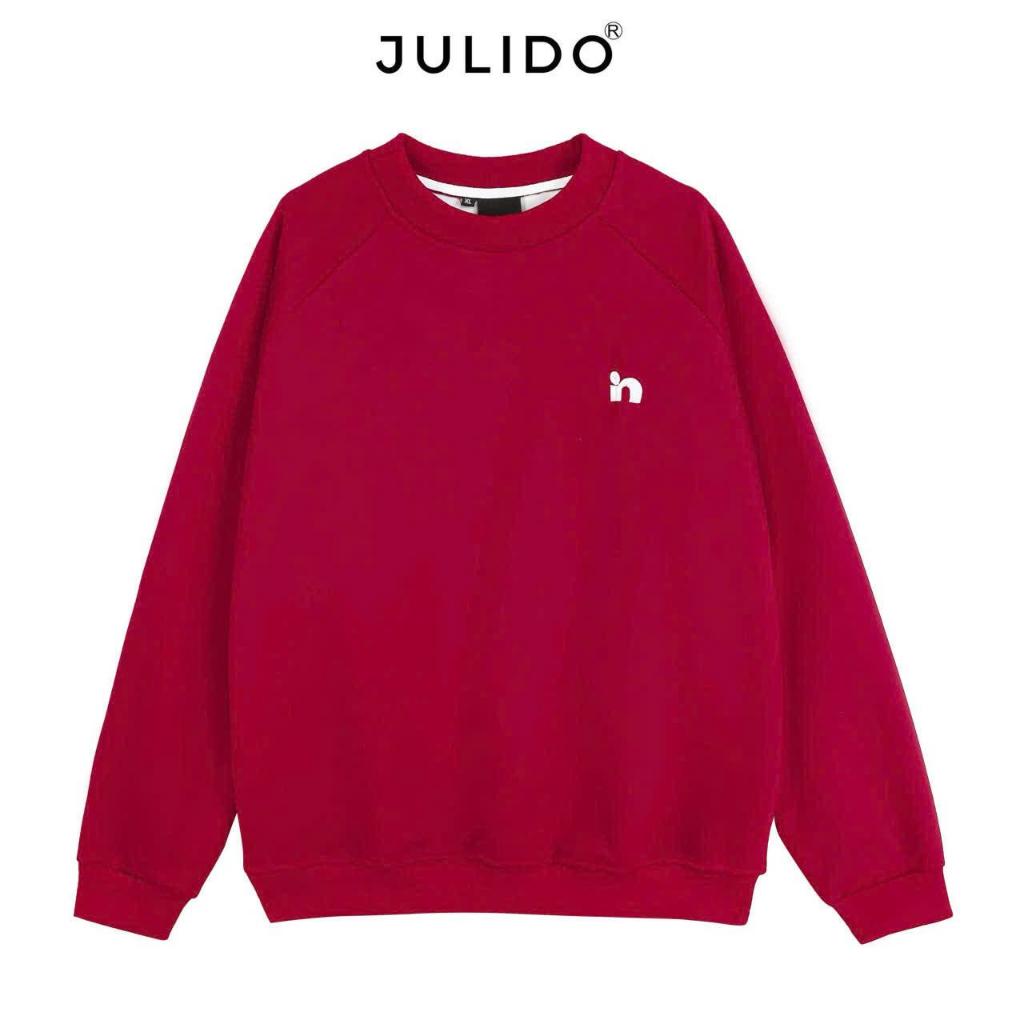 Áo sweater nam nữ Julido chất liệu vải nỉ hai da mặc được bốn mùa