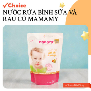 [Choice] Combo 3 Túi Nước Rửa Bình Sữa Và Rau Củ Mamamy FM2-2793-17 An Toàn Cho Bé, 600ml