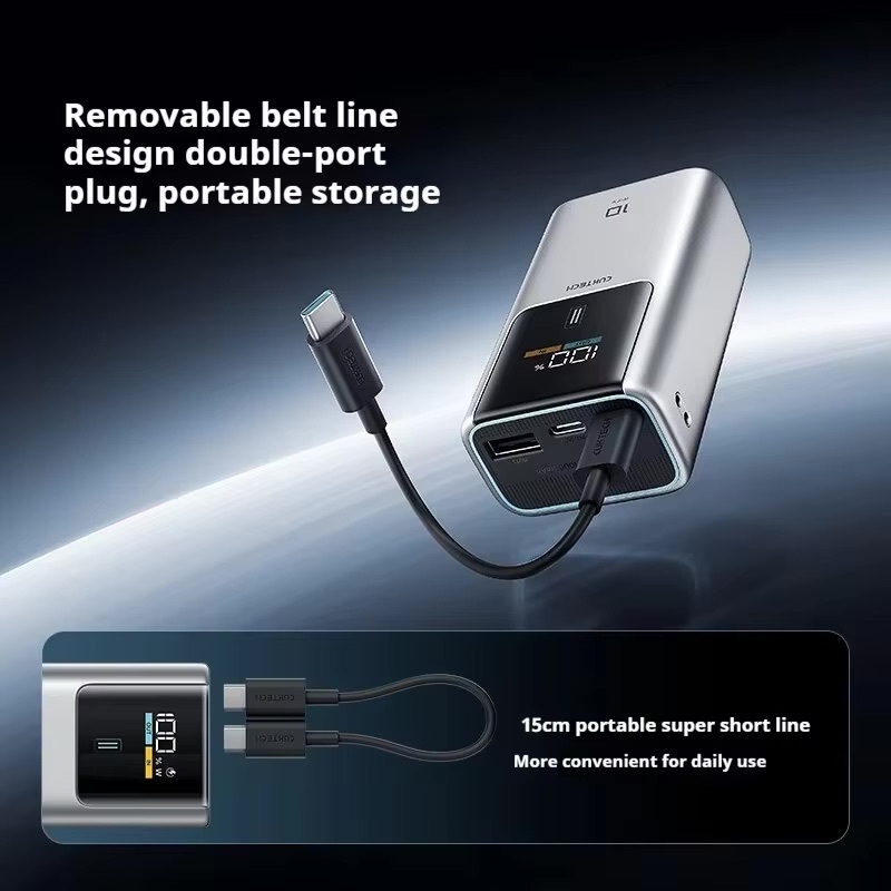 Pin dự phòng Cuktech No.10 Mini Power Bank 10.000mAh 55W PD/PPS/QC/Mi Turbro – PB1055